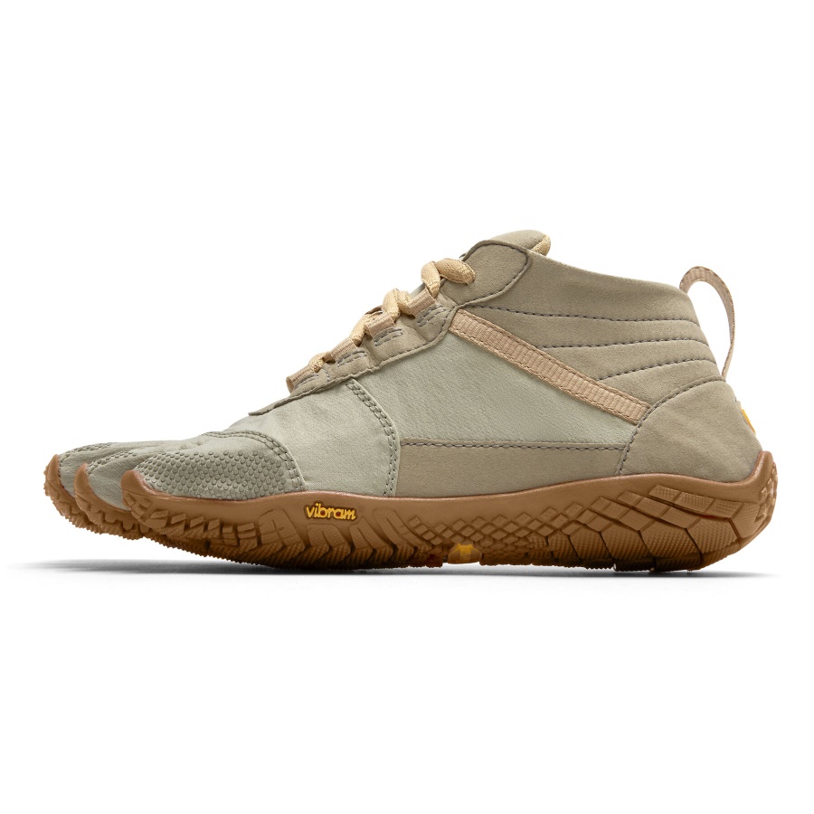 V-Trek Women's Khaki Gum Vibram